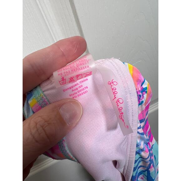 Lilly Pulitzer Lagoon Sarong Hipster Swim Bottom Rainforest Retreat 14 / XL - Picture 5 of 7